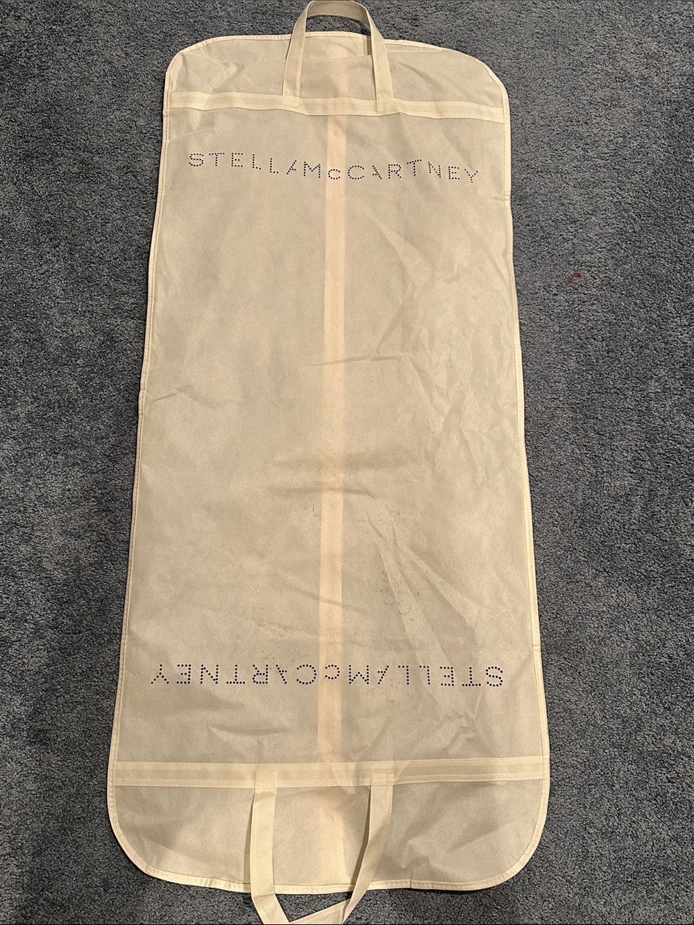 Stella McCartney Light Beige Logo Garment Cover